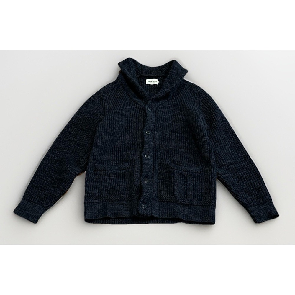 Taylor Stitch Chunky-Knit Shawl Collar Cardigan Sweater Huckberry 38 S